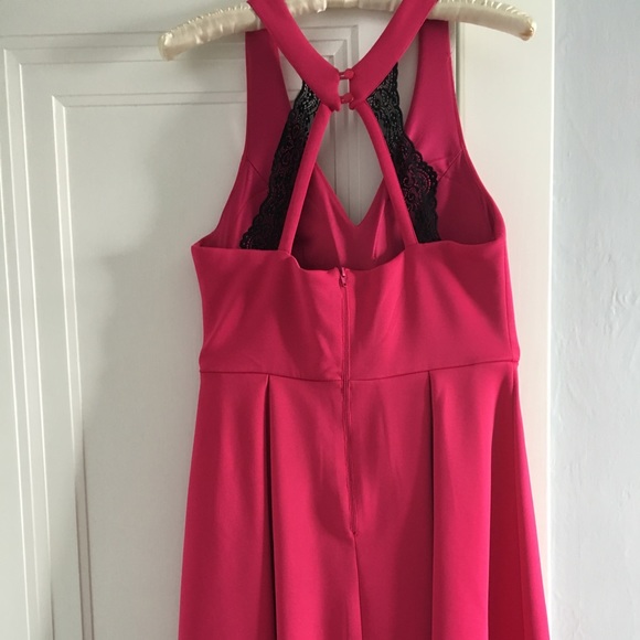 Hot Pink Homecoming Dress - Picture 3 of 4